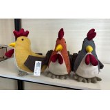 Keep your doors open and add some country charm with this chicken door stop.