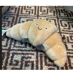 Secure your doors with our charming Croissant doorstop - a tasty addition to your home decor!