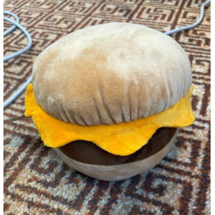 16cm Burger Shaped Door Stopper
