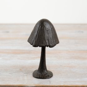 Cast Iron Mushroom Ornament