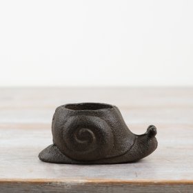 Snail Cast Iron T/Light Holder 
