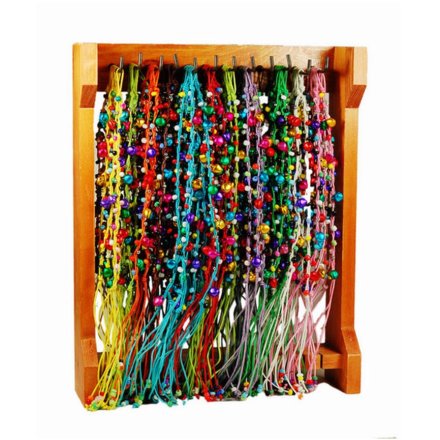Woven Beads & Bells Friendship Bracelets
