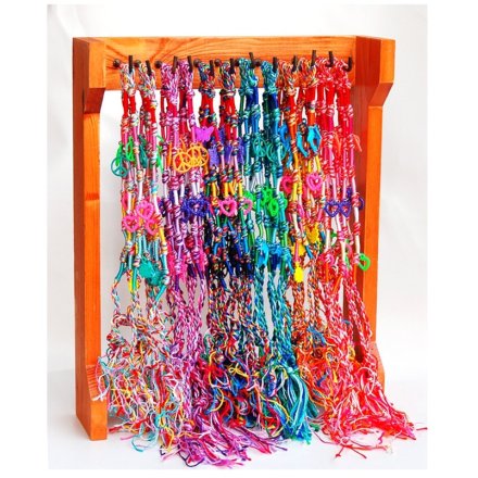Woven Friendship Charm Bracelets 