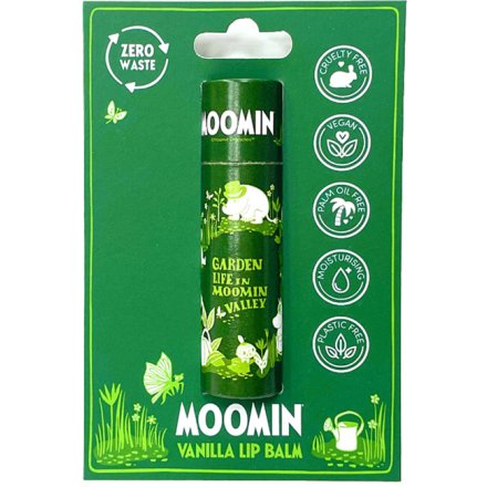  Moomin Garden Life Paper Stick Lip Balm, 7.5cm 