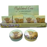 Say hello to soft, hydrated lips with the Jan Pashley Highland Coo Lip Balm in a Tin. 