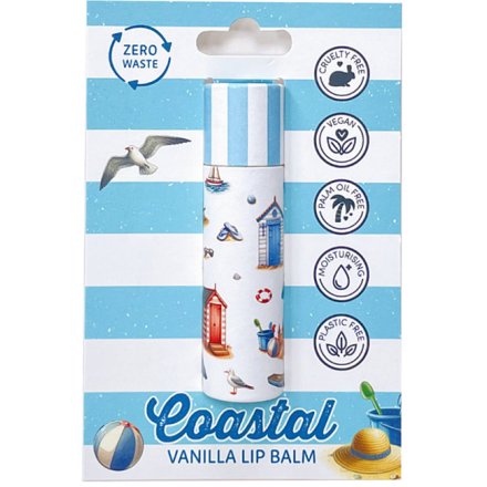 Coastal Paper Stick Lip Balm, 7.5cm 