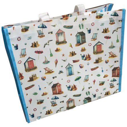 Coastal Reusable Shopping Bag, 39cm 