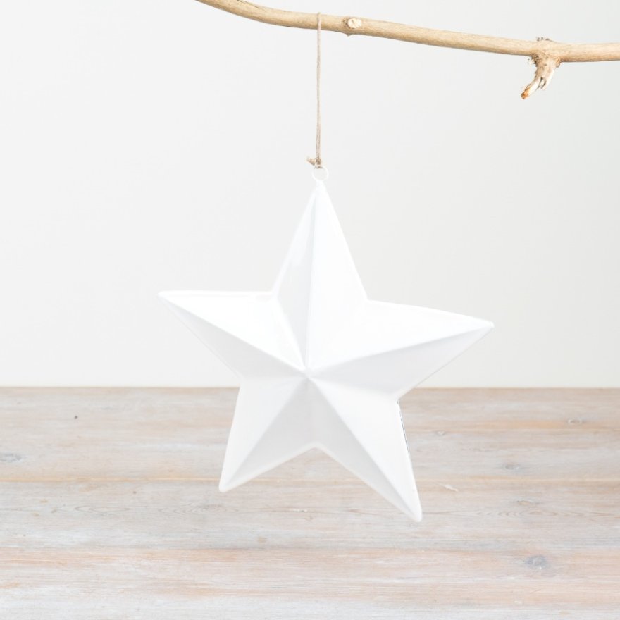 Iron  Hanging Star Deco, 25cm 