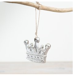Premium aluminium lends an elegant touch to this stunning crown.
