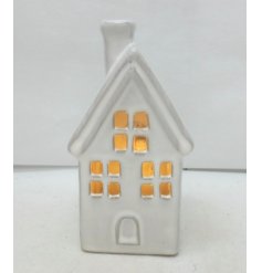 White LED House, 16cm