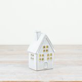 Light Up Porcelain House, 16cm