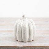 Glazed Pumpkin Deco, 12.3cm 