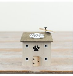 Elevate your home decor with our adorable Wooden House decoration