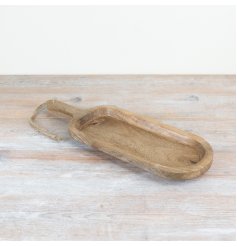 stylish cutting oblong cutting board with handy hanging loop 