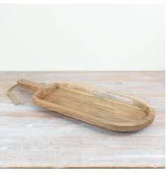 Stylish oblong chopping board 