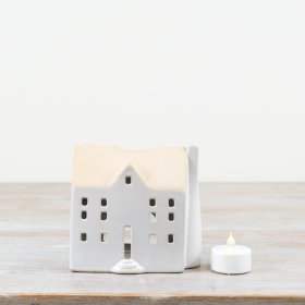 T-light Holder House ,11.5cm 
