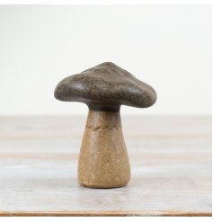 Bring the enchantment of the forest into your home with our Mushroom Decoration Stoneware.