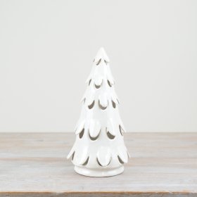 White LED Light Up Tree Ornament , 30.2cm 