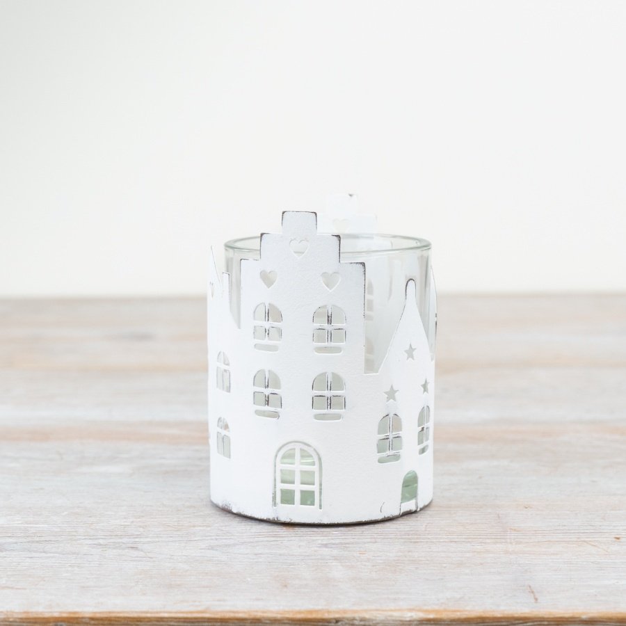 Candle Holder House Design, 10.8cm