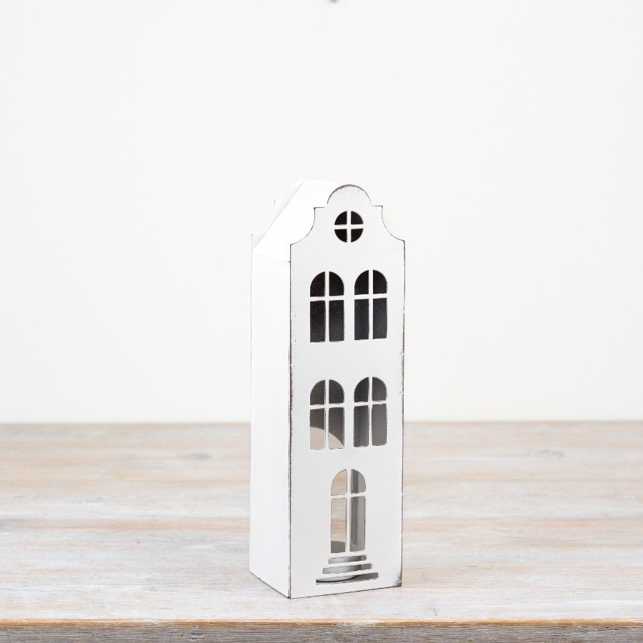 26.8cm Metal House Candle Holder