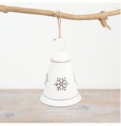 Bell Snowflake Design, 13cm 