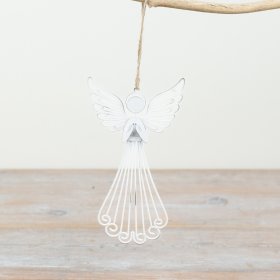 Add elegance and practicality to your space with our Wire Angel Hanger. Perfect for hanging clothes, accessories, and 