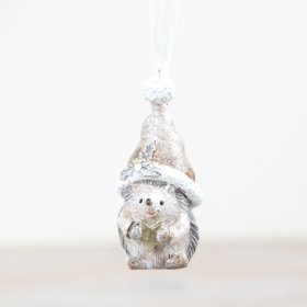 Glitter Hedgehog Hanger, 7cm