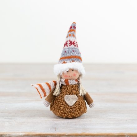 Woodland Autumnal Doll 8cm