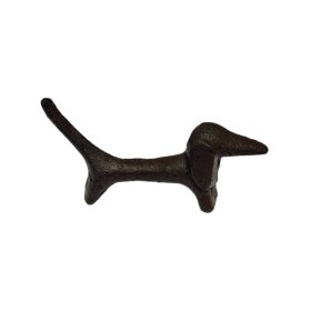 Spice up your decor with our charming Black Metal Dog Deco - the perfect touch of whimsy for any home. 