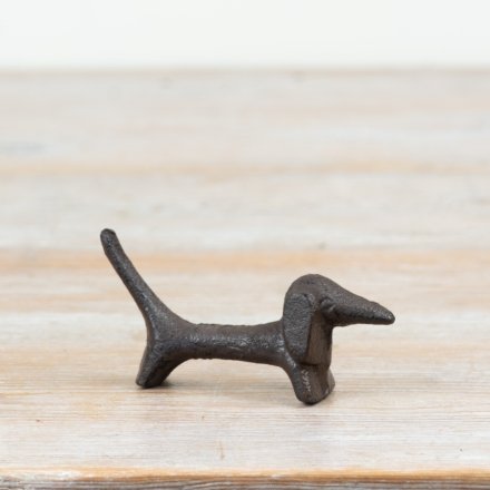 Metal Dog Decoration, 8.8cm 