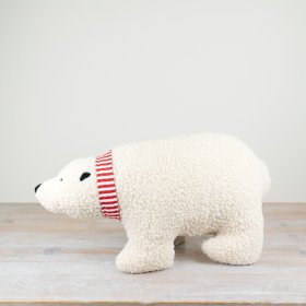 charming polar bear soft cushion 