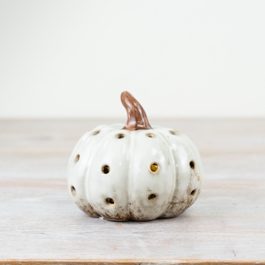 Enhance your home with our LED pumpkin ornament for a charming light display