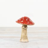11cm Woodland Mushroom Ornament 