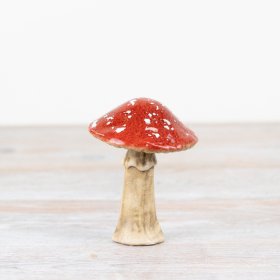 Red Woodland Mushroom 10cm