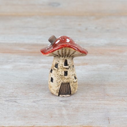 9cm Mushroom House Deco