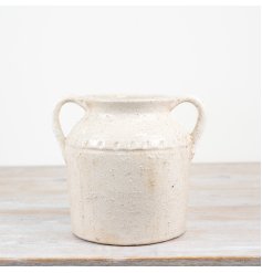 Terracotta Vase with Handles 