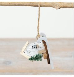 Ski House Decor, 8cm 