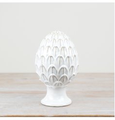 Natural Glaze Pine Cone 23cm