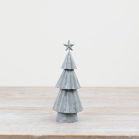 Metal Star Christmas Tree, 23.5cm