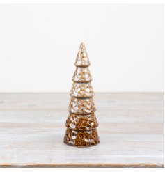 Brown Tree Ornament, 19cm 