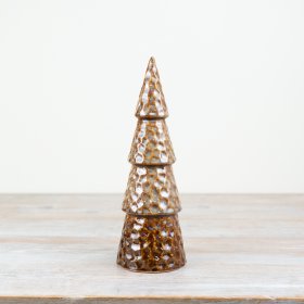 Earthen Ombre Christmas Tree, 28cm