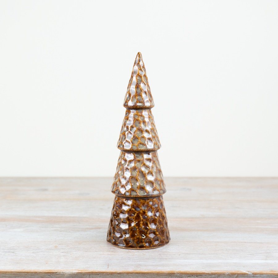 Earthen Ombre Christmas Tree, 28cm