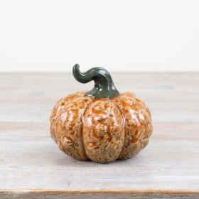 Embrace autumn with our stunning Textured Pumpkin, a charming addition to your decor and Halloween festivities.
