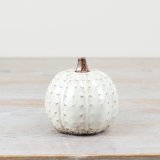 Patterned Pumpkin Deco, 10.8cm 