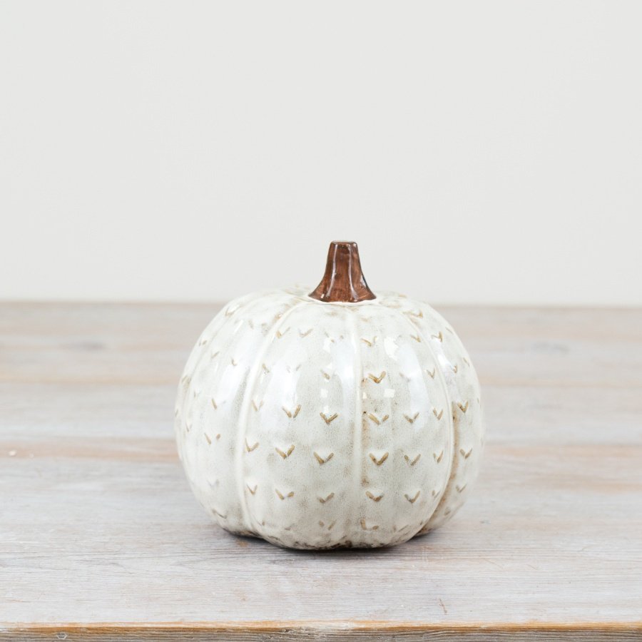   "A porcelain pumpkin of perfection. Upgrade your Halloween decor with this charming Pumpkin H13cm, beautifully craft