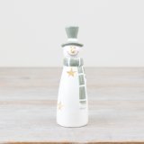 LED Standing Snowman, 17.5cm 