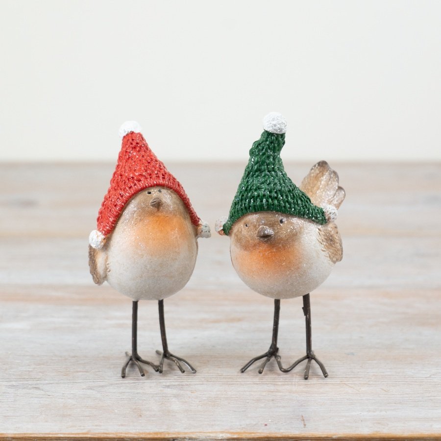 2/A Xmas Robin Ornament, 13cm