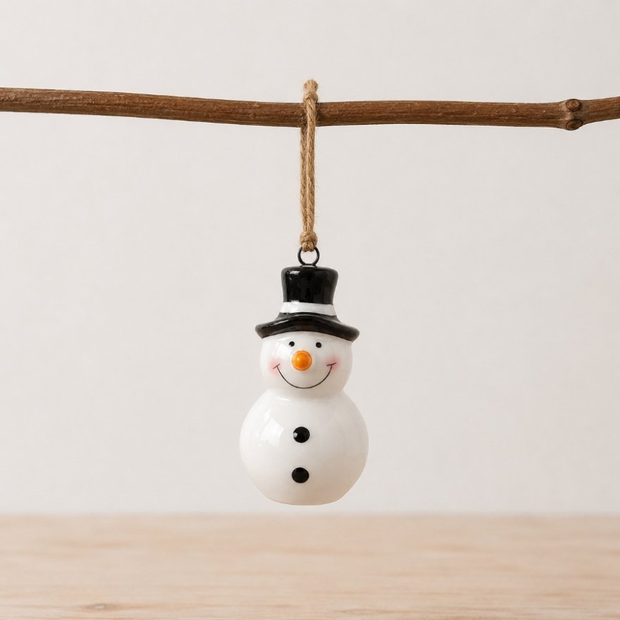 9cm Snowman Decoration Hanger