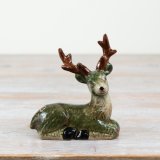 Elevate your space with our sturdy dolomite deer figurine, bringing a touch of elegance and rustic beauty.