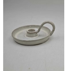 a beautiful candle holder perfect for dinner tables, mantels, or shelves.